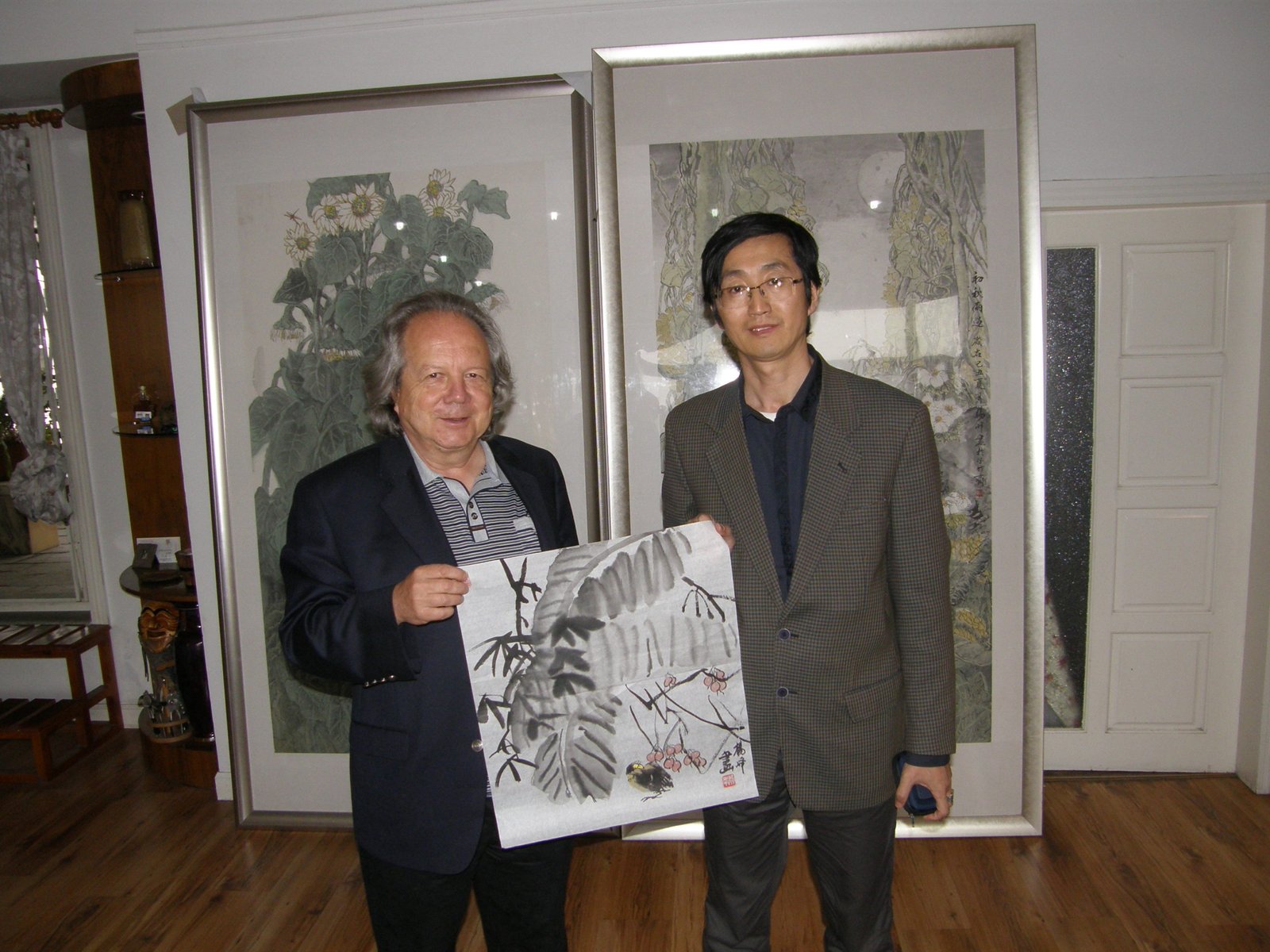 Michel Parent et Yang Feng en Chine à Jilin